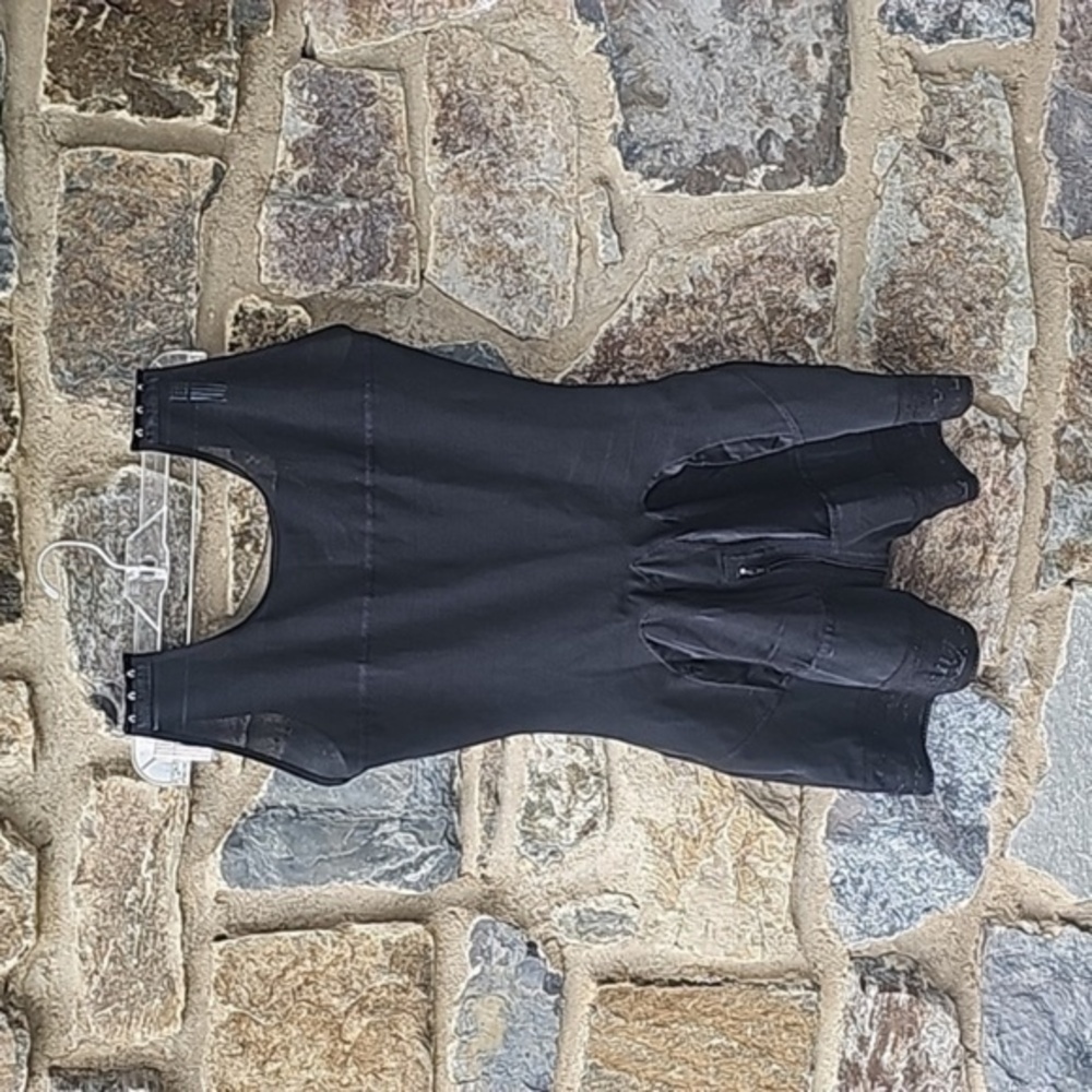FAJA CACHETERA - Black Black Compression Corset Garment Sz 3XL